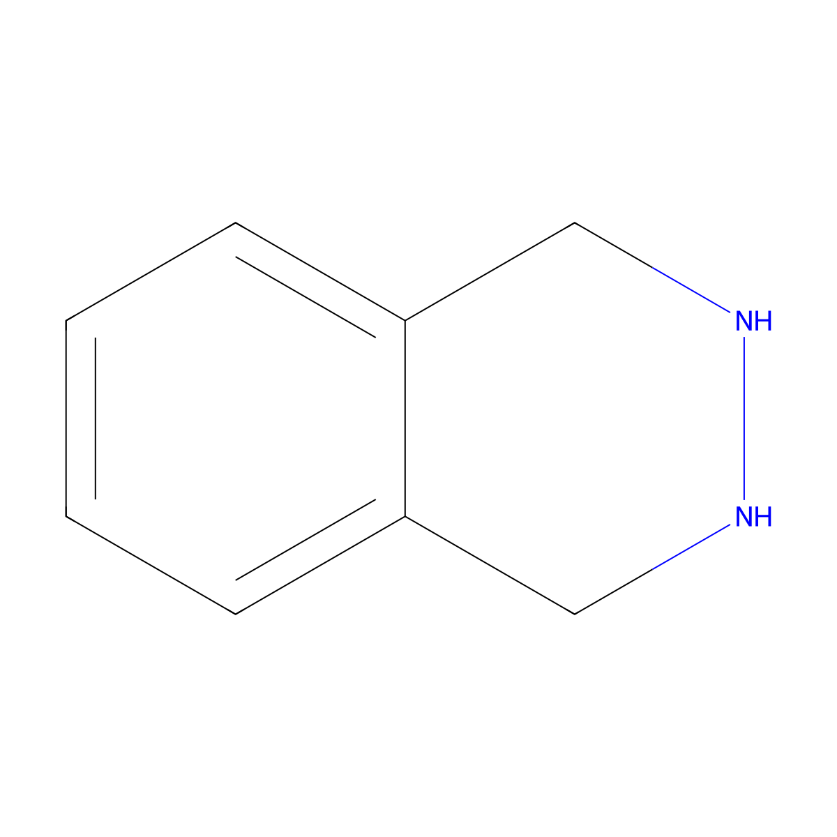 1,2,3,4-Tetrahydrophthalazine molecular structure, CAS 13152-89-1