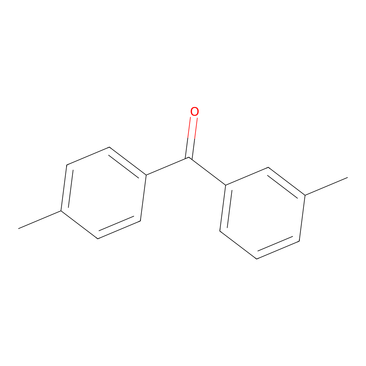 3,4'-Dimethylbenzophenone molecular structure, CAS 13152-94-8