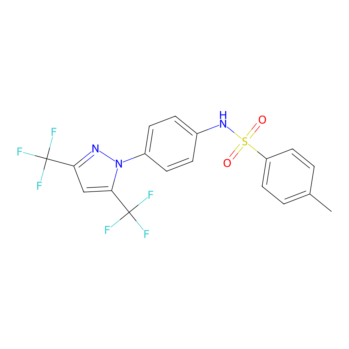 TPRC3 Channel Inhibitor III, Pyr10 molecular structure, CAS 1315323-00-2