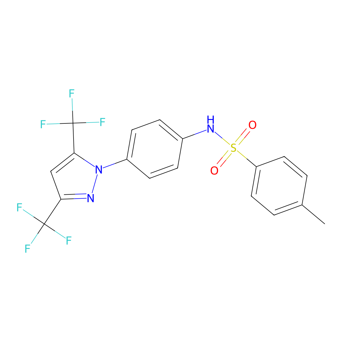 TPRC3 Channel Inhibitor III, Pyr10 molecular structure, CAS 1315323-00-2
