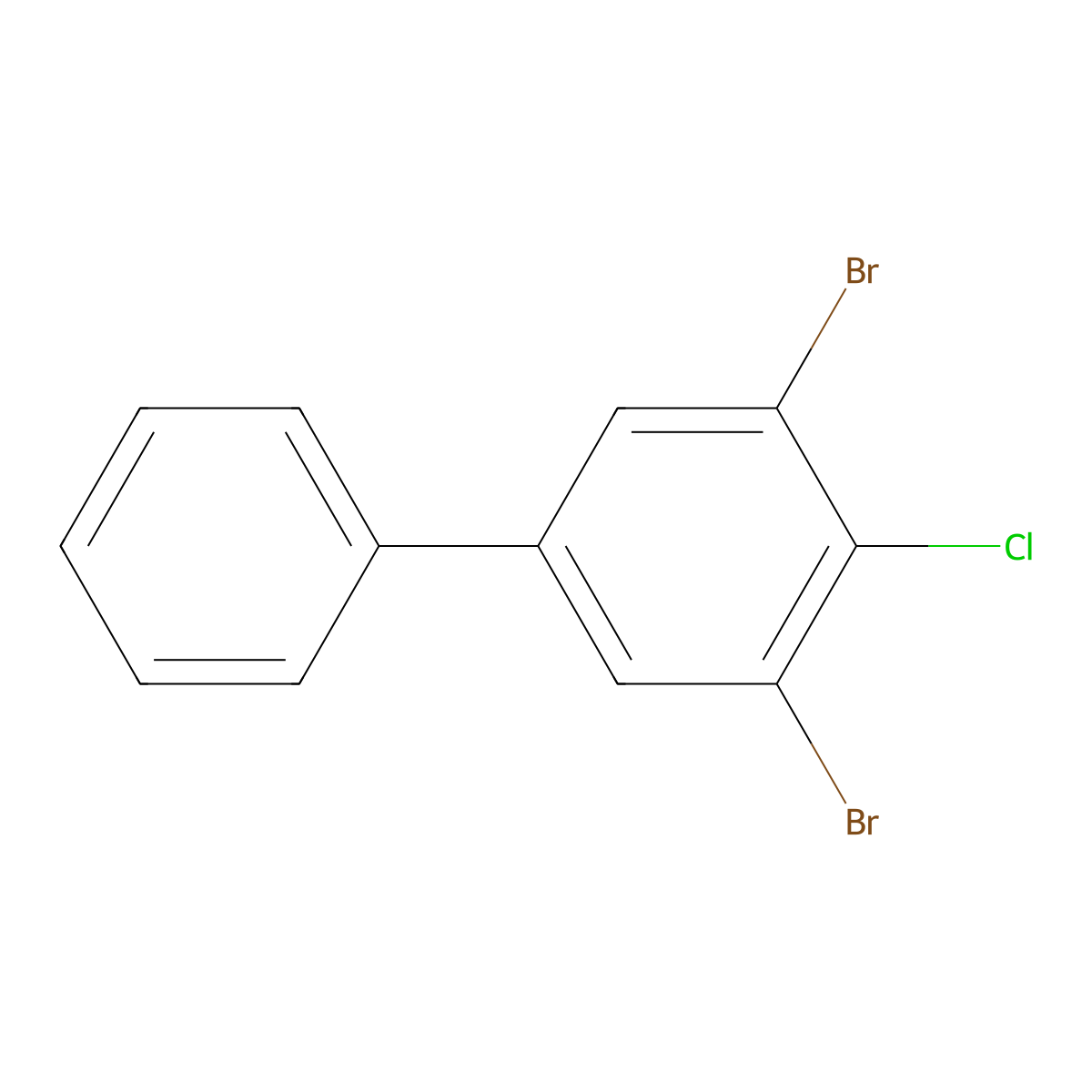 3,5-Dibromo-4-chloro-1,1'-biphenyl molecular structure, CAS 1315351-70-2