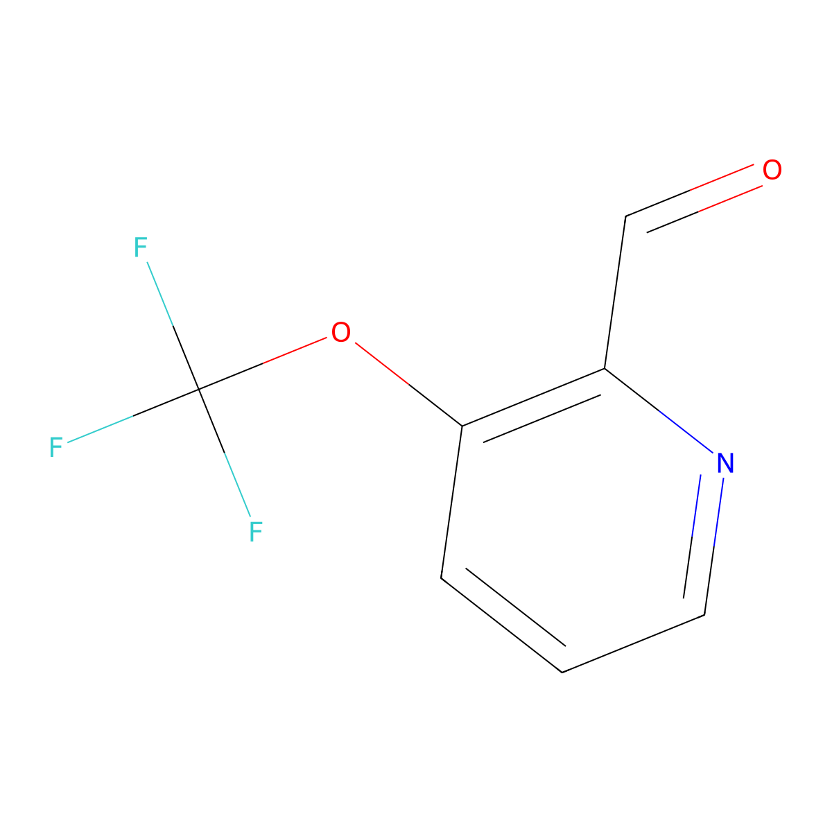 3-(Trifluoromethoxy)picolinaldehyde molecular structure, CAS 1315362-90-3