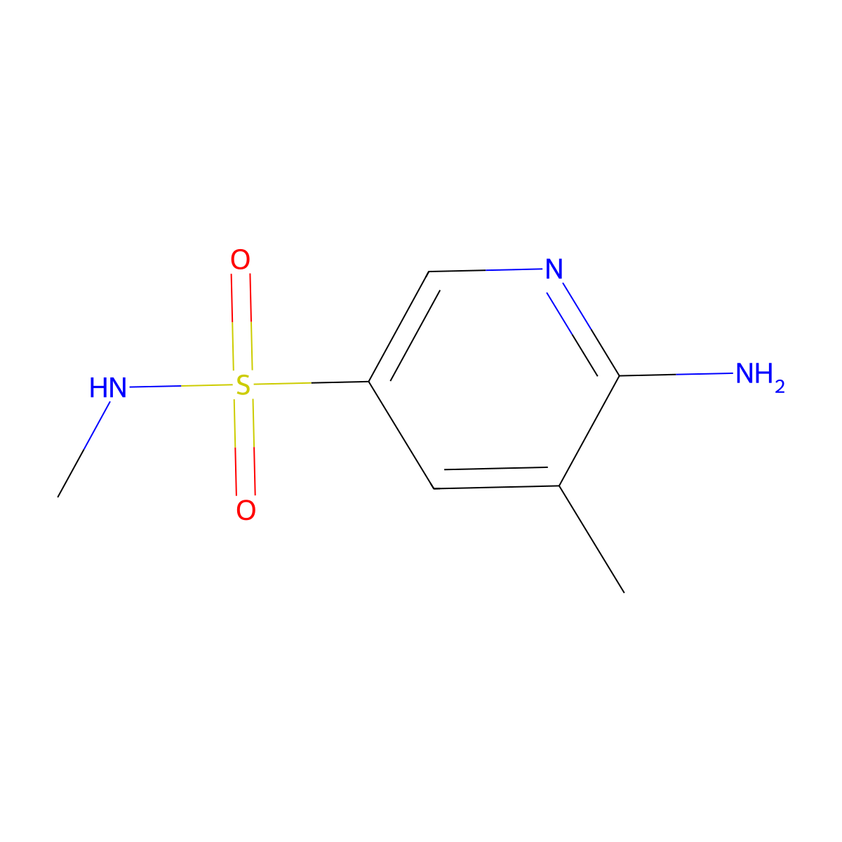 6-Imino-N,5-dimethyl-1,6-dihydropyridine-3-sulfonamide molecular structure, CAS 1315367-17-9