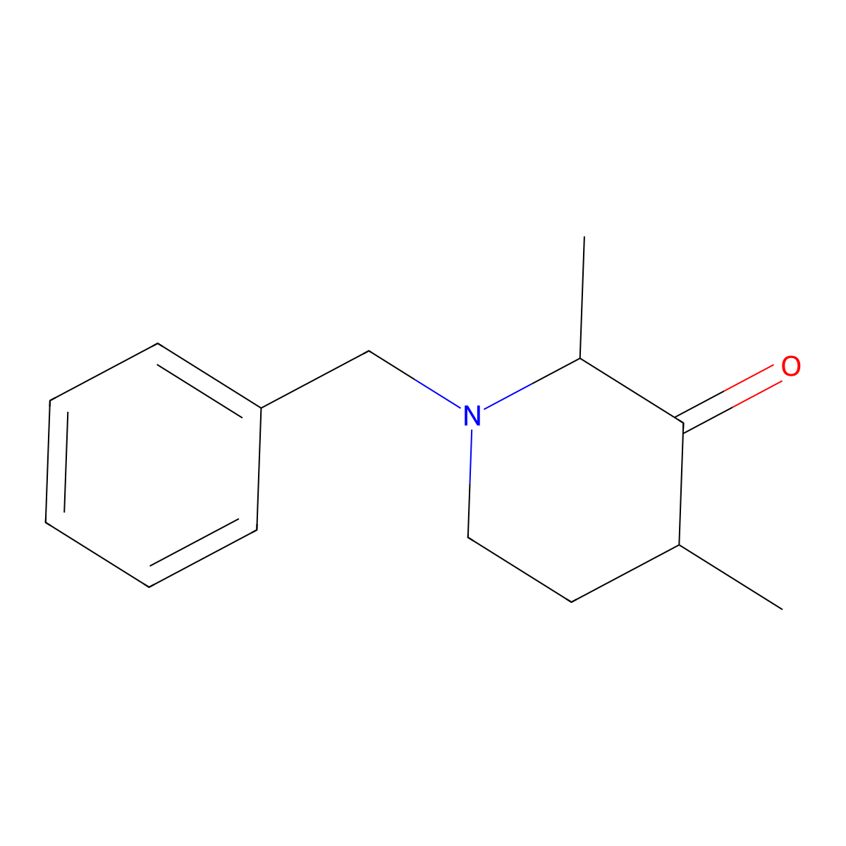 1-Benzyl-2,4-dimethylpiperidin-3-one molecular structure, CAS 1315367-56-6