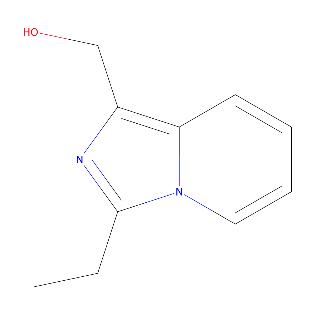 {3-Ethylimidazo[1,5-a]pyridin-1-yl}methanol molecular structure, CAS 1315368-31-0