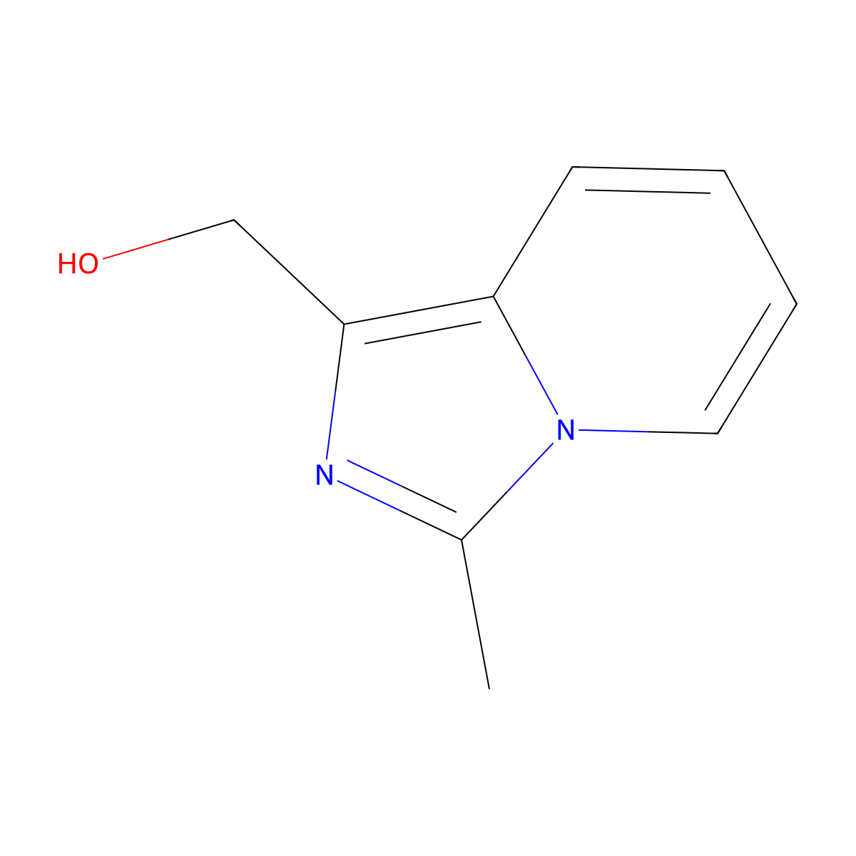 {3-Methylimidazo[1,5-a]pyridin-1-yl}methanol molecular structure, CAS 1315368-40-1