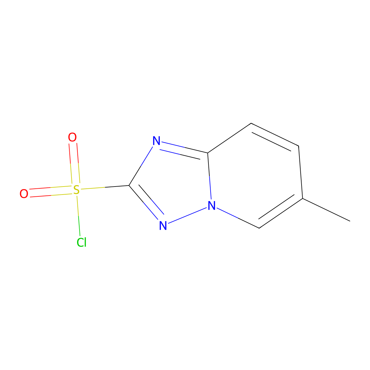 6-Methyl-[1,2,4]triazolo[1,5-a]pyridine-2-sulfonyl chloride molecular structure, CAS 1315368-71-8