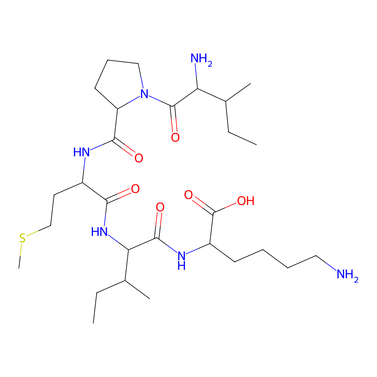 Bax inhibitor peptide, negative control molecular structure, CAS 1315378-74-5