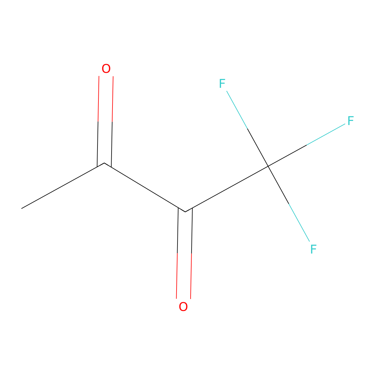 1,1,1-Trifluoro-2,3-butanedione molecular structure, CAS 131549-62-7