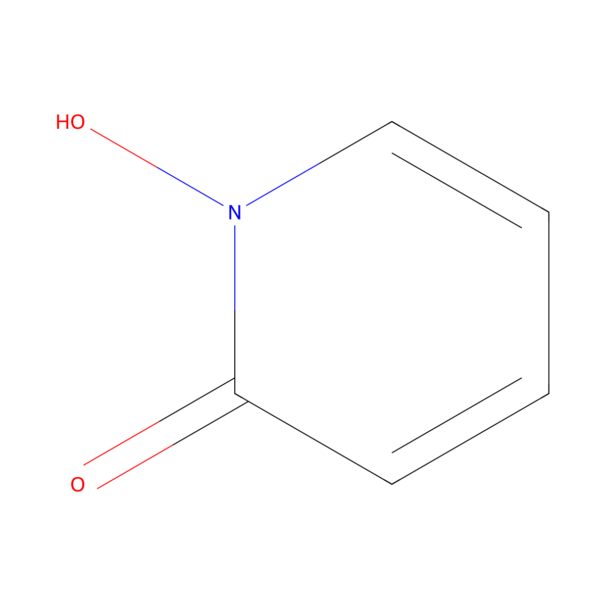 Hydroxypyridinone molecular structure, CAS 13161-30-3