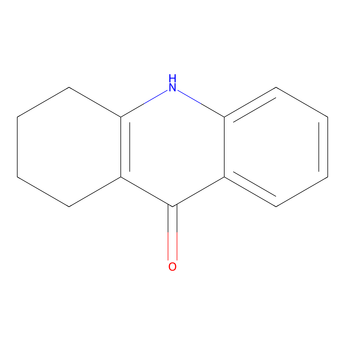 1,2,3,4-Tetrahydroacridone molecular structure, CAS 13161-85-8