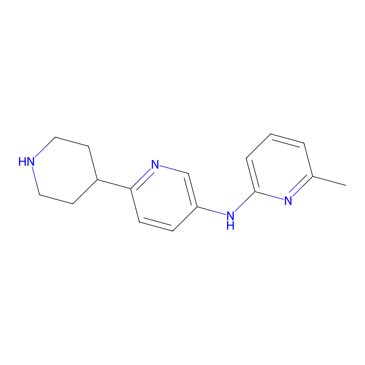 (1',2',3',4',5',6'-Hexahydro-[2,4']bipyridinyl-5-yl)-(6-methyl-pyridin-2-yl)-amine molecular structure, CAS 1316219-47-2