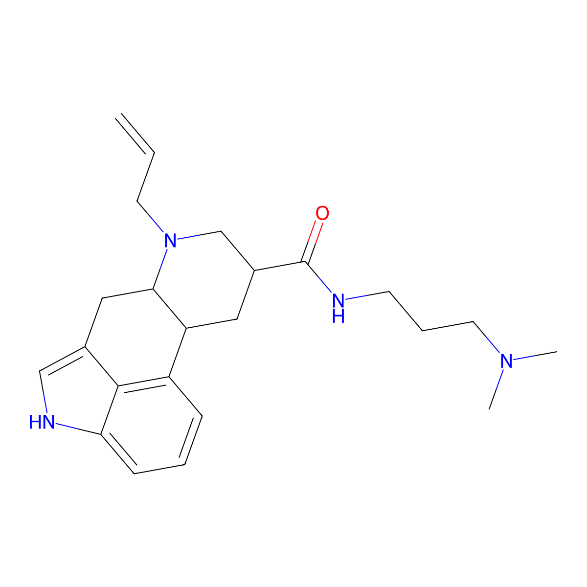 DesethylcarbamoylCabergoline-d5 molecular structure, CAS 1316849-28-1