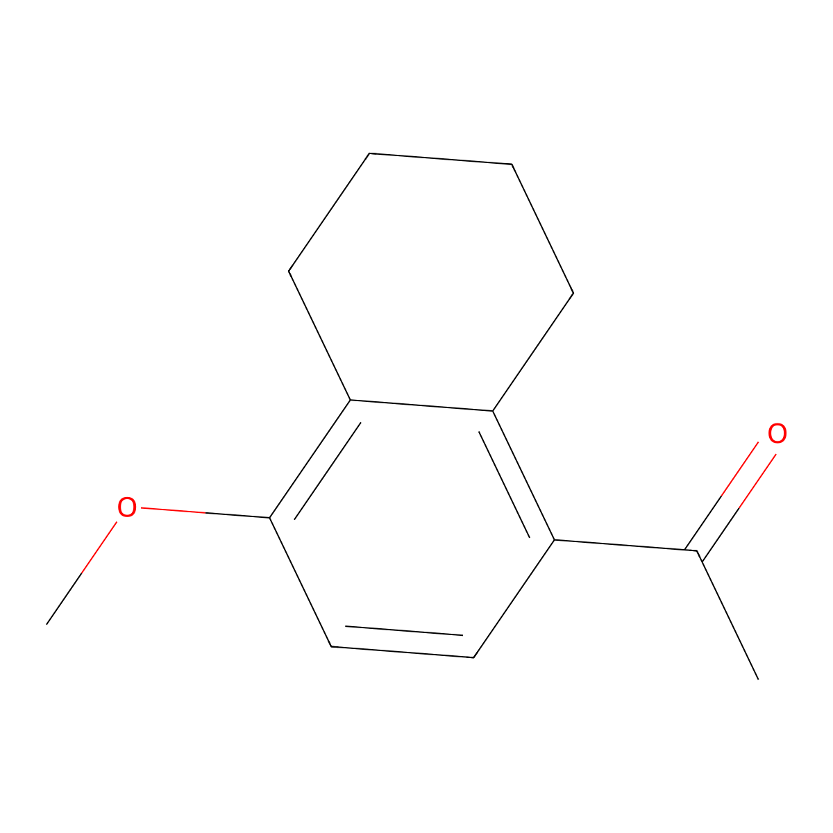 1-(4-Methoxy-5,6,7,8-tetrahydronaphthalen-1-yl)ethanone molecular structure, CAS 131707-41-0