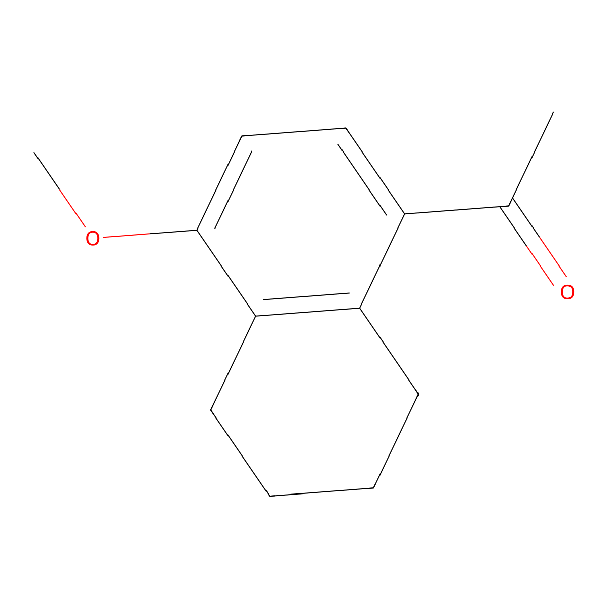 1-(4-Methoxy-5,6,7,8-tetrahydronaphthalen-1-yl)ethanone molecular structure, CAS 131707-41-0
