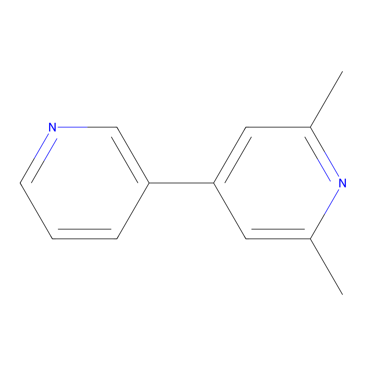 2',6'-Dimethyl-3,4'-bipyridine molecular structure, CAS 131732-28-0