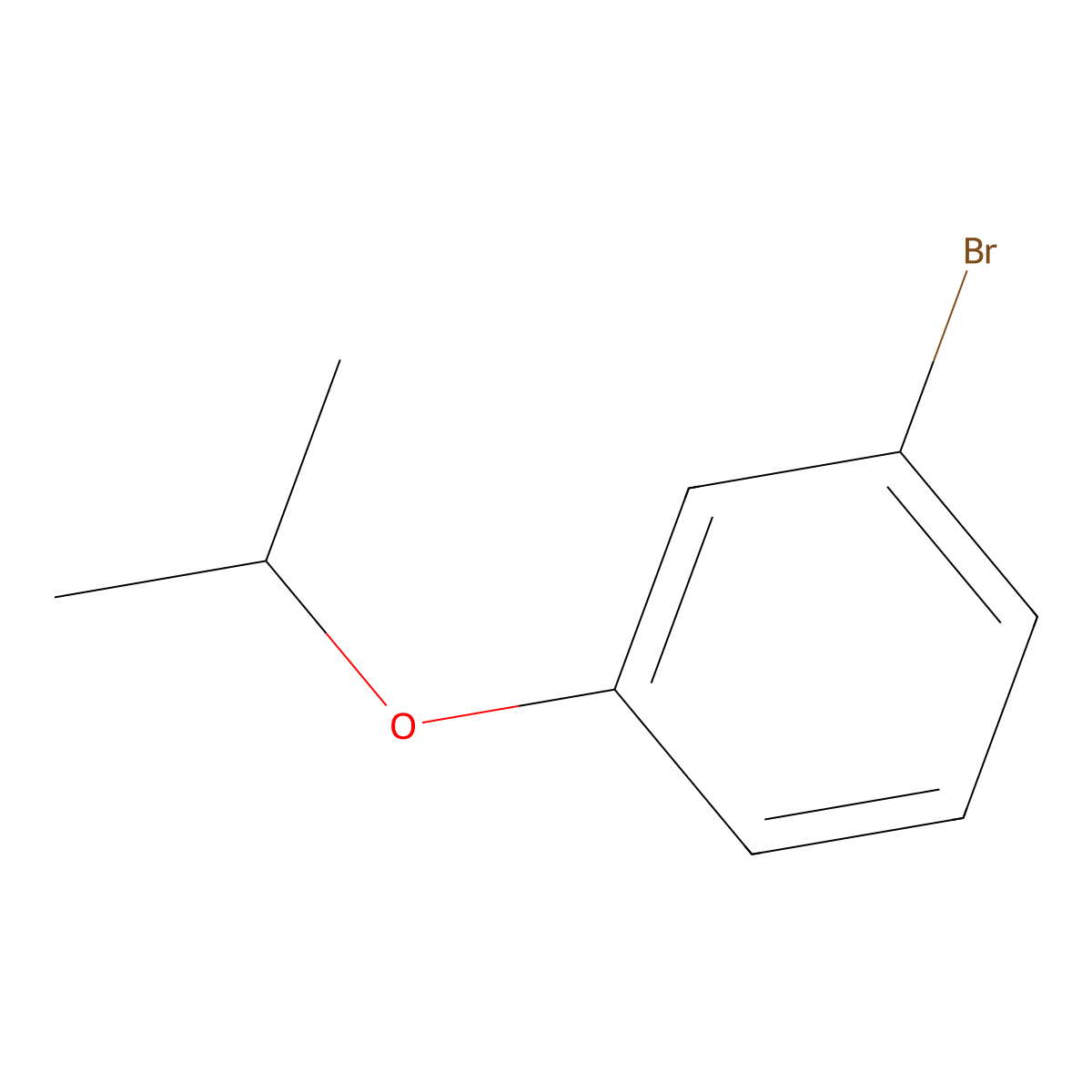 1-Bromo-3-isopropoxybenzene molecular structure, CAS 131738-73-3