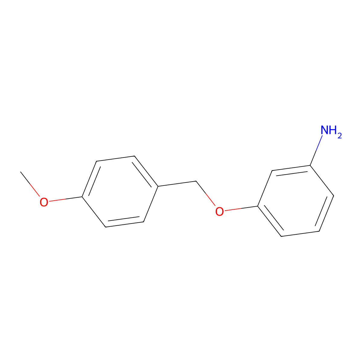 3-((4-Methoxybenzyl)oxy)aniline molecular structure, CAS 131770-85-9