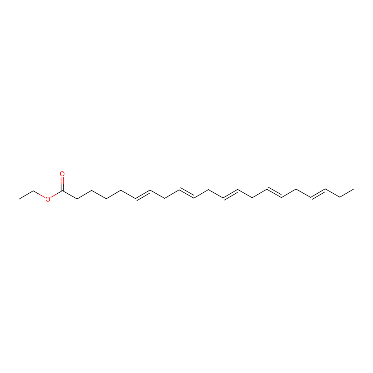 (all-Z)-6,9,12,15,18-Heneicosapentaenoic Acid Ethyl Ester molecular structure, CAS 131775-86-5