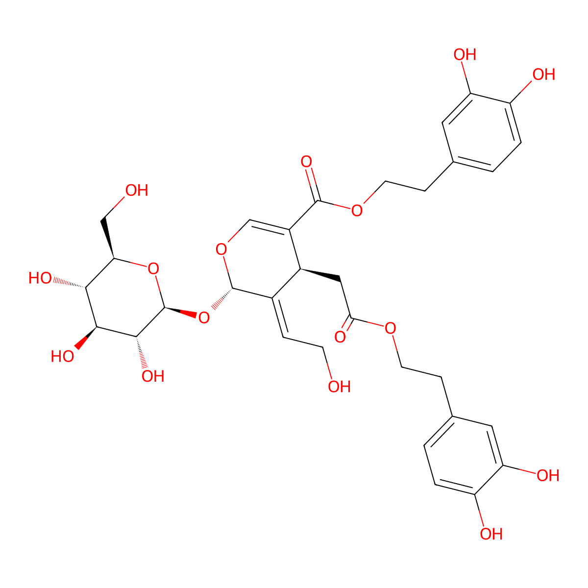 Multifloroside molecular structure, CAS 131836-10-7