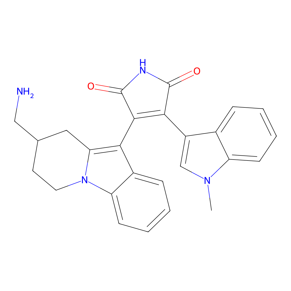 Ro 31-8425 molecular structure, CAS 131848-97-0