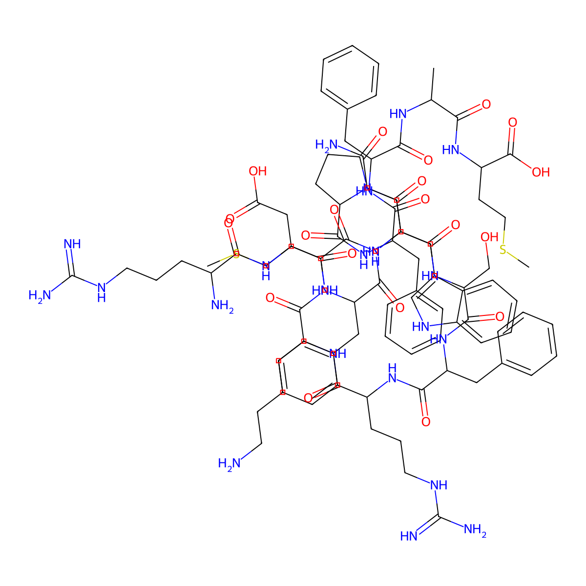 Peptide P60 molecular structure, CAS 1319725-20-6