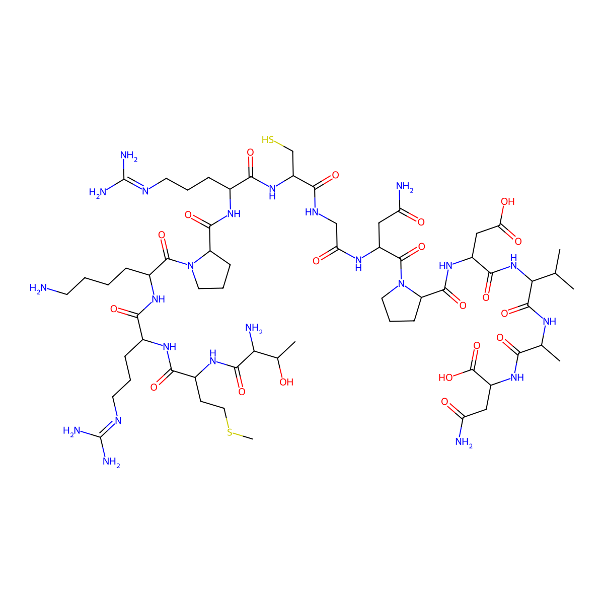 Peptide 74 molecular structure, CAS 132116-39-3