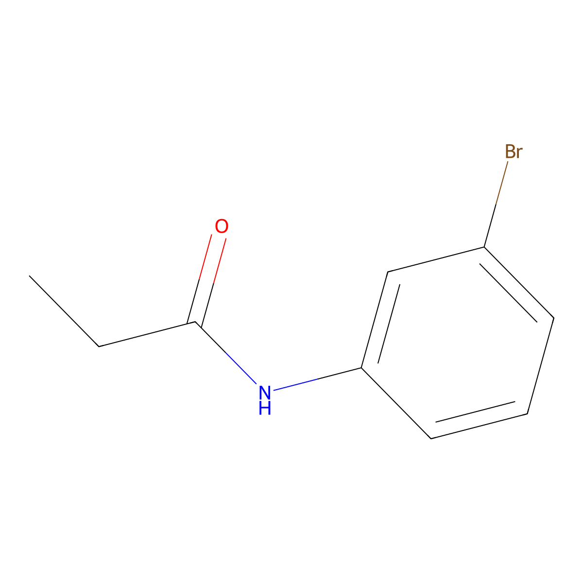 3'-Bromopropionanilide molecular structure, CAS 132118-38-8