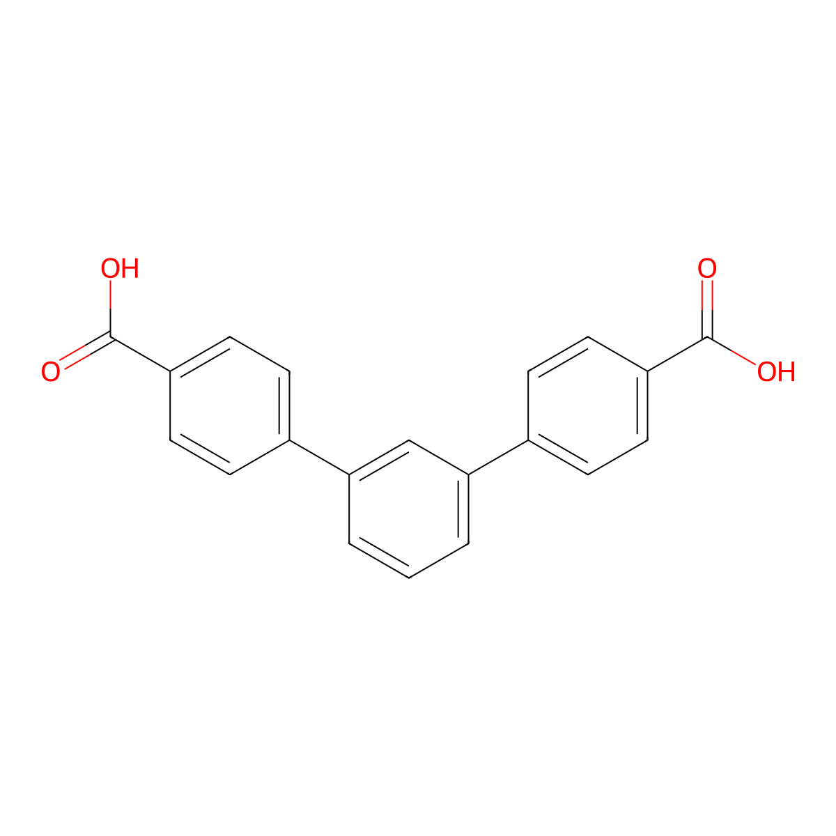 (1~1~,2~1~:2~3~,3~1~-Terphenyl)-1~4~,3~4~-dicarboxylic acid molecular structure, CAS 13215-72-0