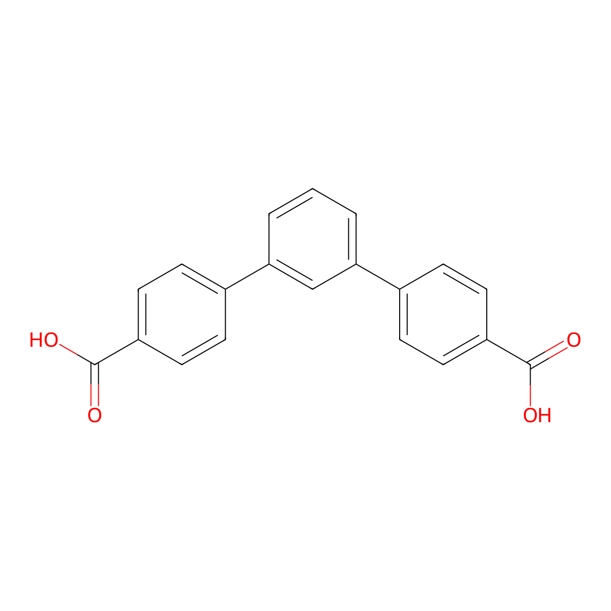(1~1~,2~1~:2~3~,3~1~-Terphenyl)-1~4~,3~4~-dicarboxylic acid molecular structure, CAS 13215-72-0