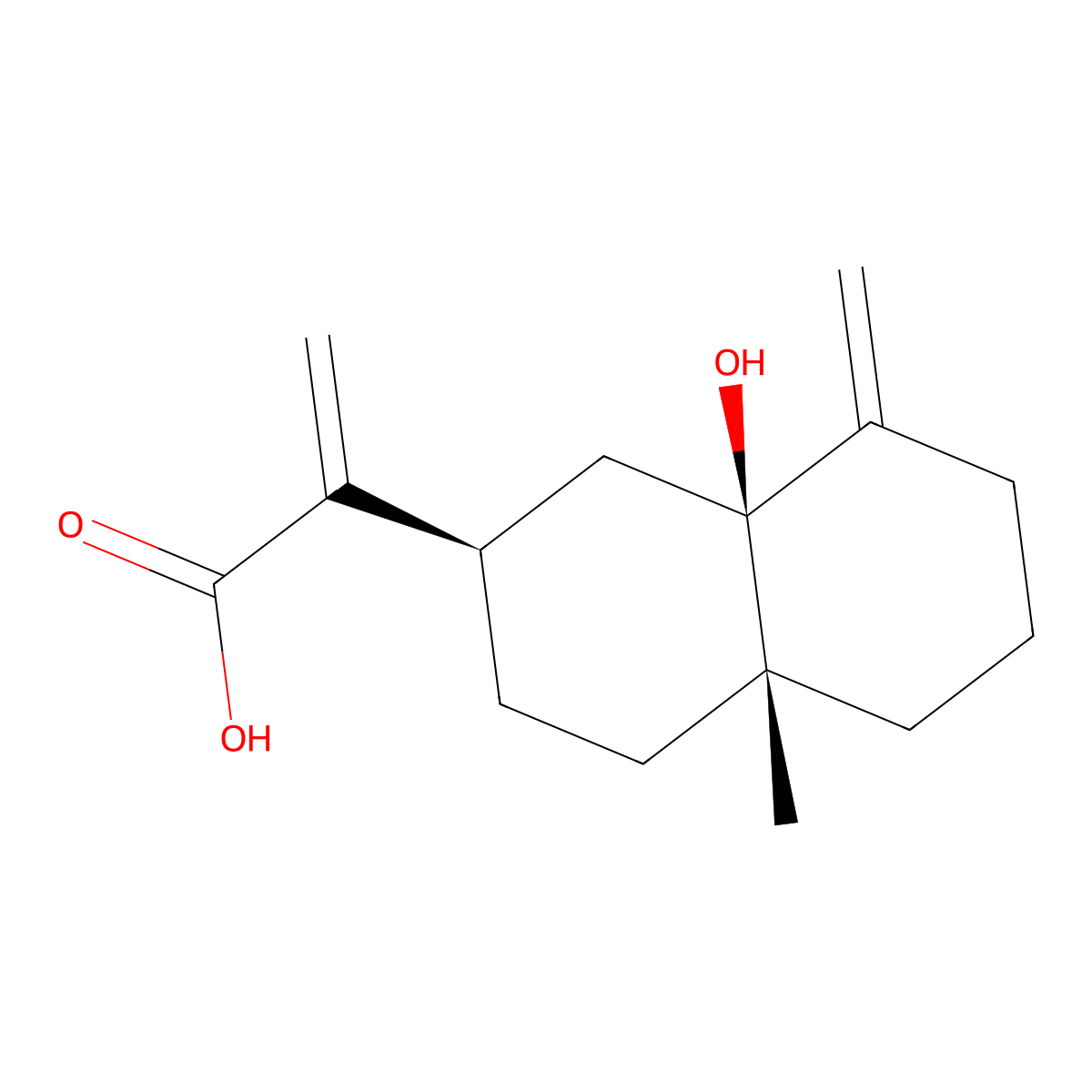 5beta-Hydroxycostic acid molecular structure, CAS 132185-84-3