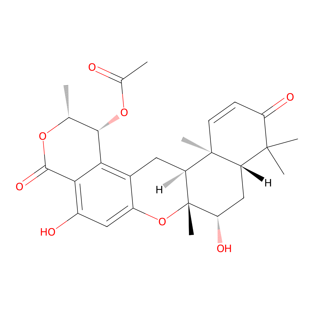 Chrodrimanin B molecular structure, CAS 132196-54-4