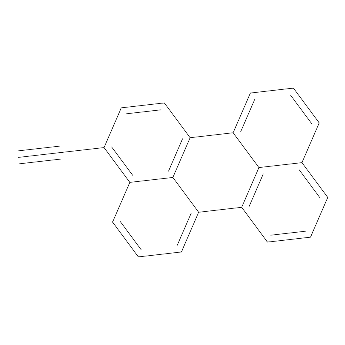 3-Ethynylperylene molecular structure, CAS 132196-66-8