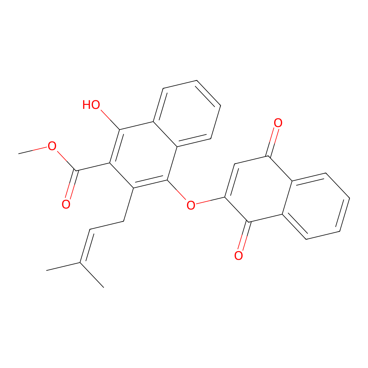 Rubioncolin C molecular structure, CAS 132242-52-5