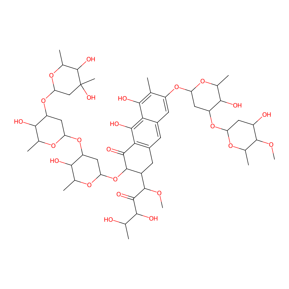 4A,4E-Dideacetylchromomycin A3 molecular structure, CAS 132243-20-0