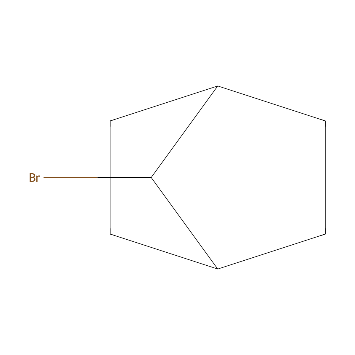 7-Bromobicyclo[2.2.1]heptane molecular structure, CAS 13237-88-2