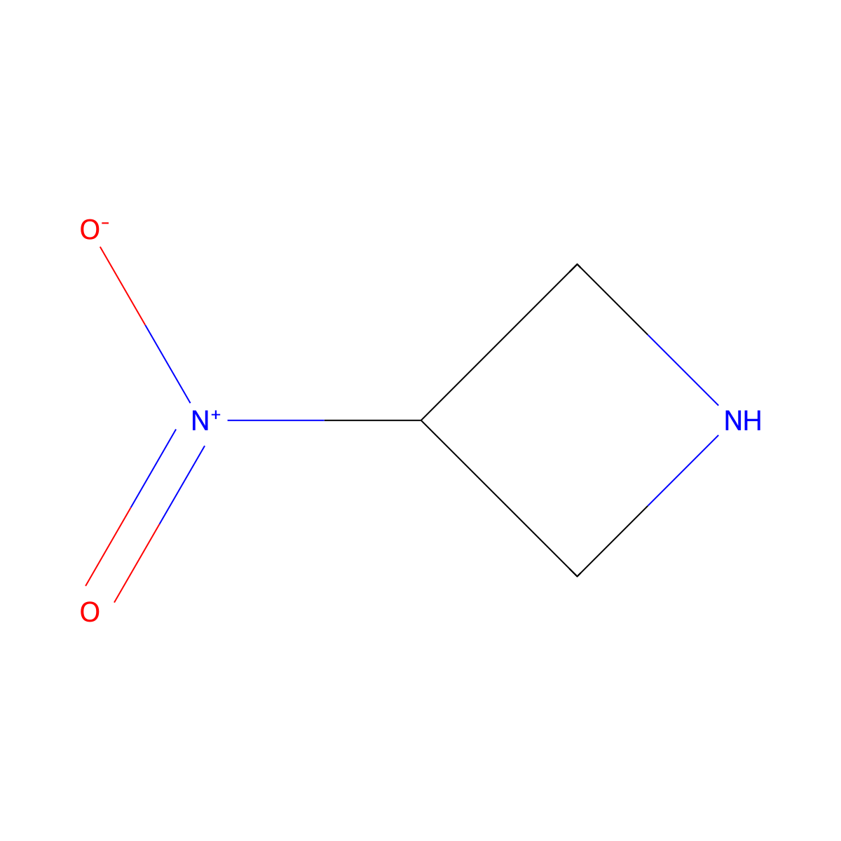 3-Nitroazetidine molecular structure, CAS 132395-39-2
