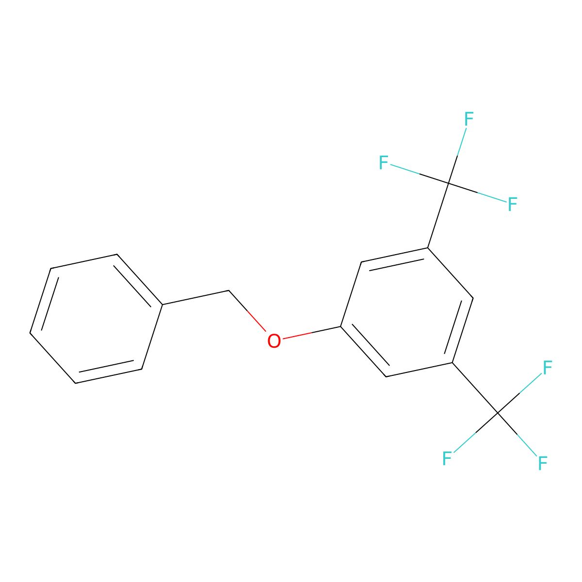 1-(Benzyloxy)-3,5-bis(trifluoromethyl)benzene molecular structure, CAS 1324004-82-1