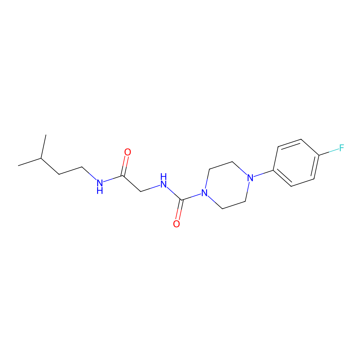 C18H27FN4O2 molecular structure, CAS 1324063-80-0