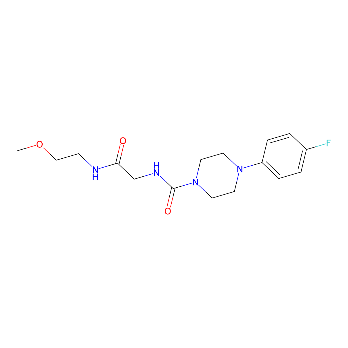 C16H23FN4O3 molecular structure, CAS 1324064-66-5