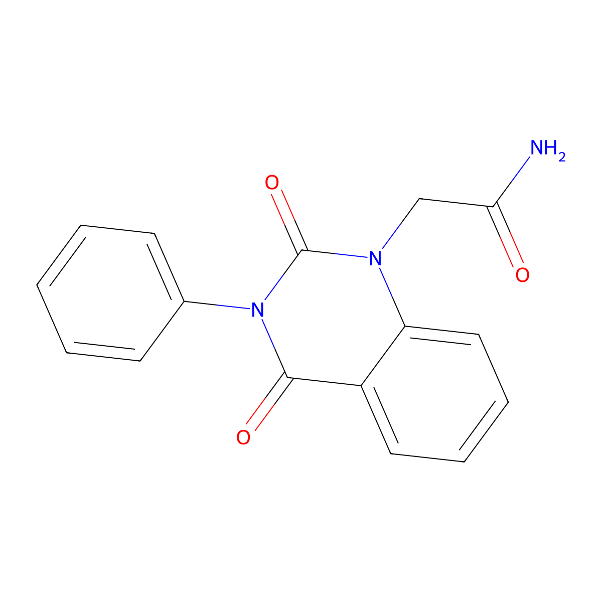 2-(2,4-dioxo-3-phenyl-3,4-dihydroquinazolin-1(2H)-yl)acetamide molecular structure, CAS 1324083-62-6