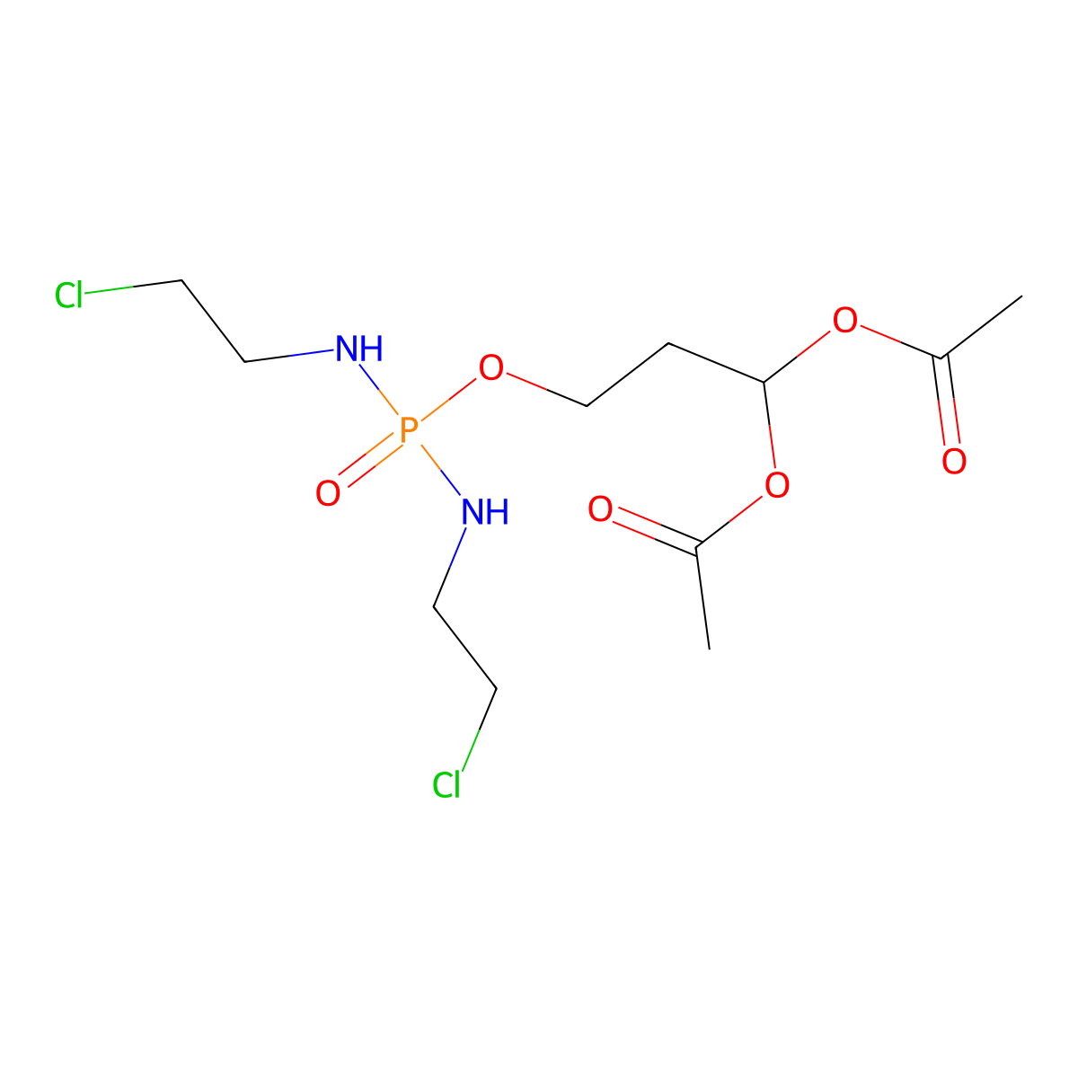 Acetaldoifosphamide molecular structure, CAS 132432-63-4