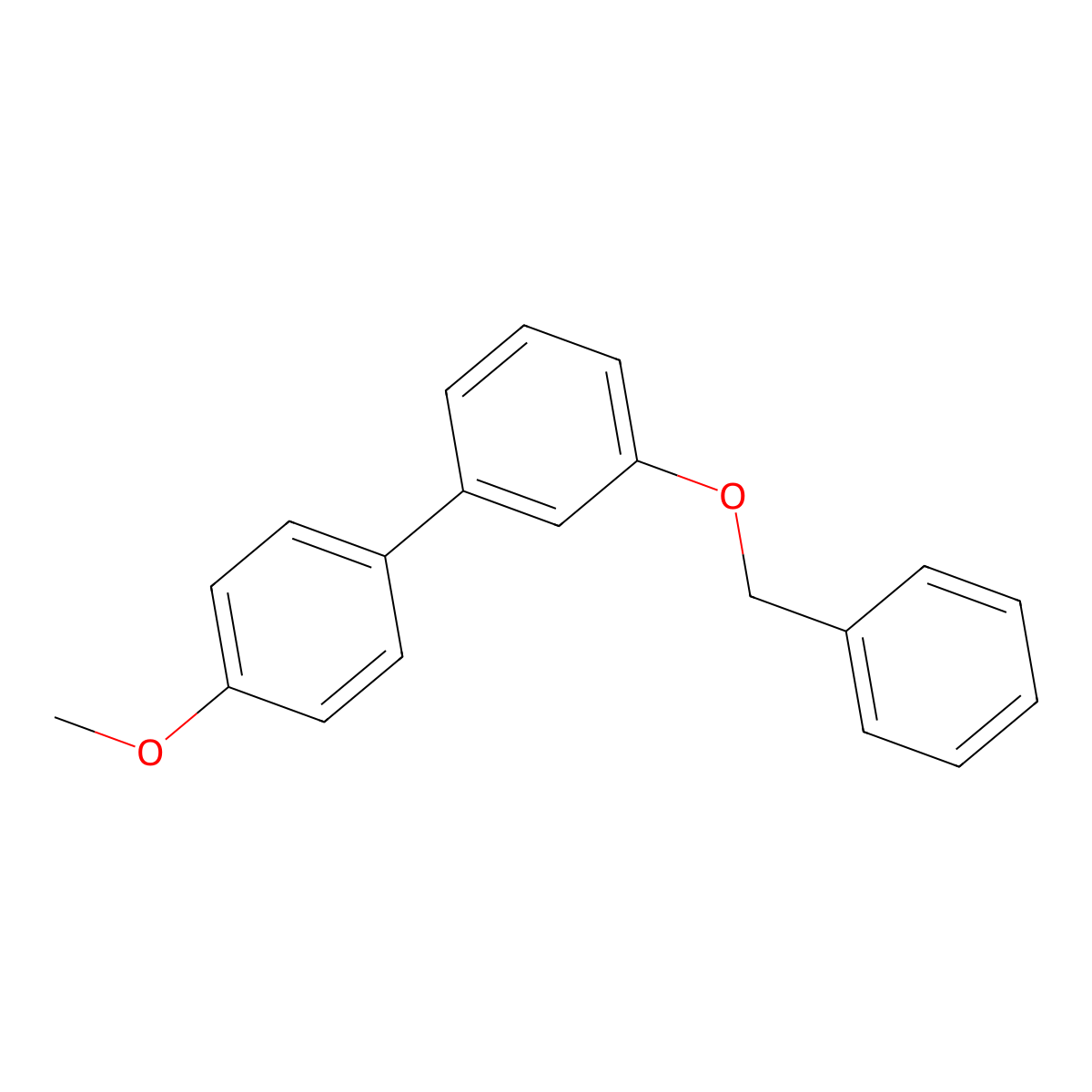 3-(Benzyloxy)-4'-methoxy-1,1'-biphenyl molecular structure, CAS 132470-28-1