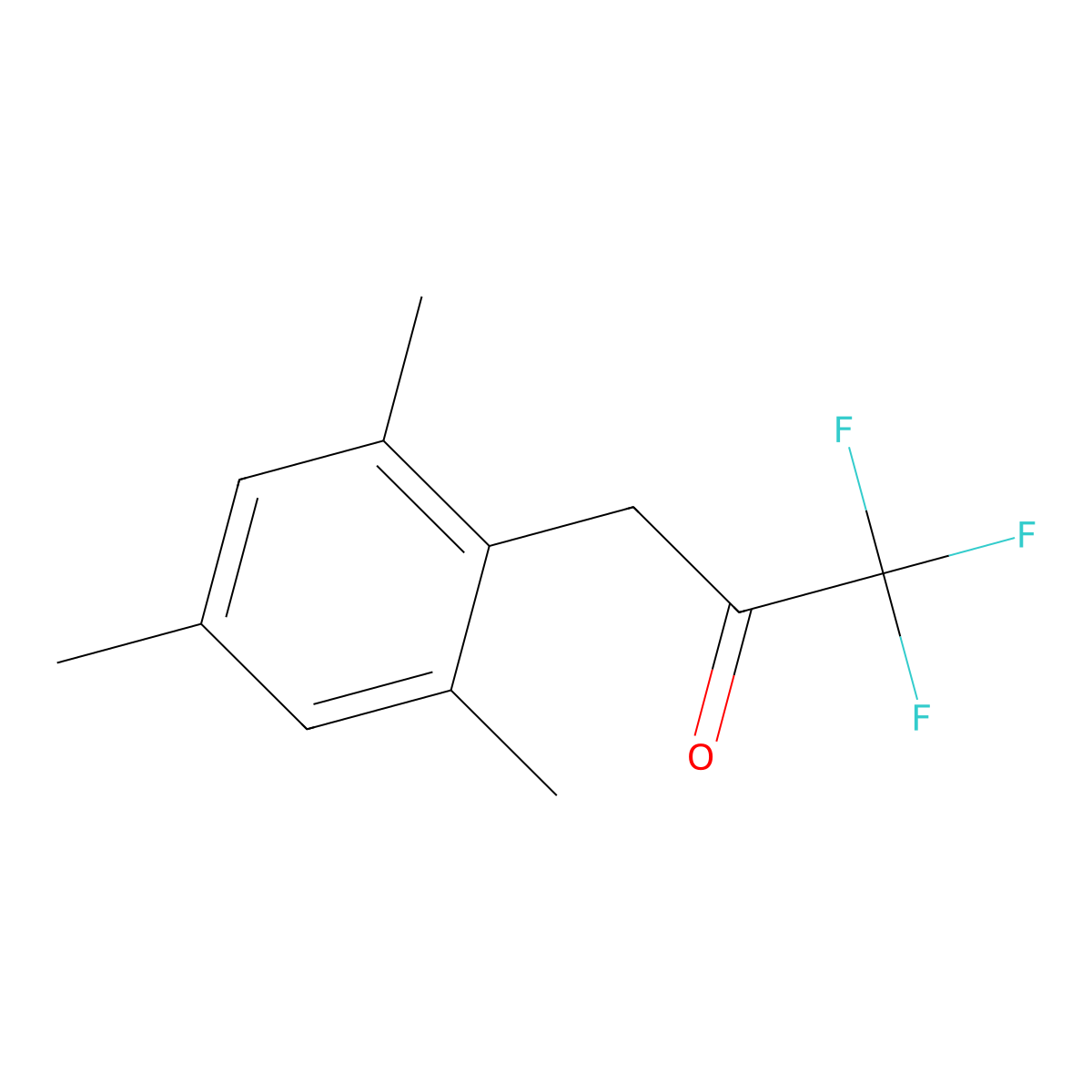 1,1,1-Trifluoro-3-mesitylpropan-2-one molecular structure, CAS 1324825-75-3