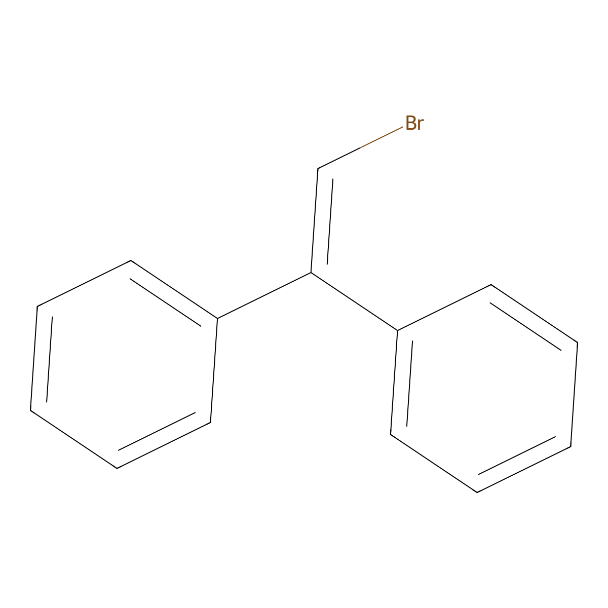 2-Bromo-1,1-diphenylethylene molecular structure, CAS 13249-58-6