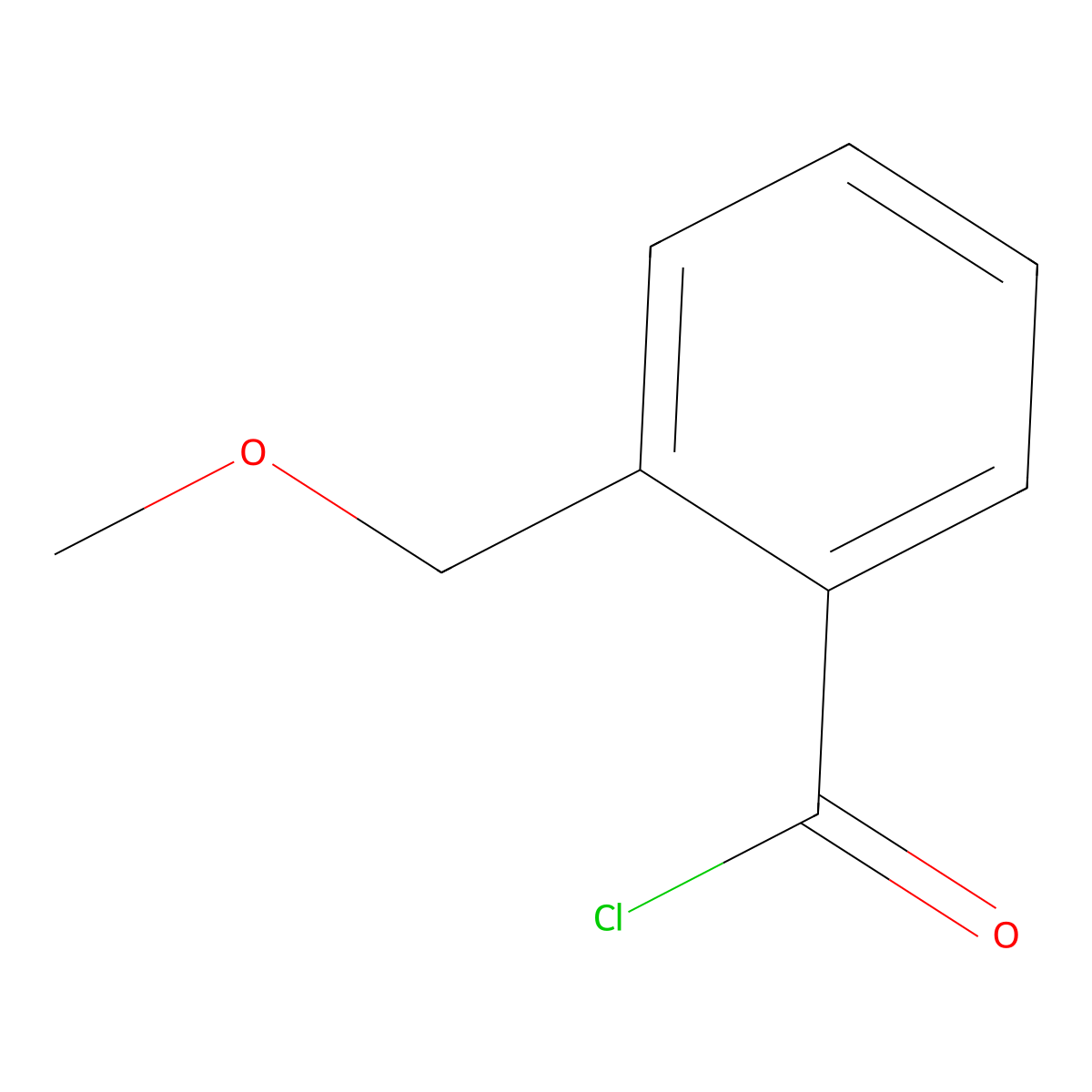 2-(Methoxymethyl)benzoyl chloride molecular structure, CAS 132532-70-8
