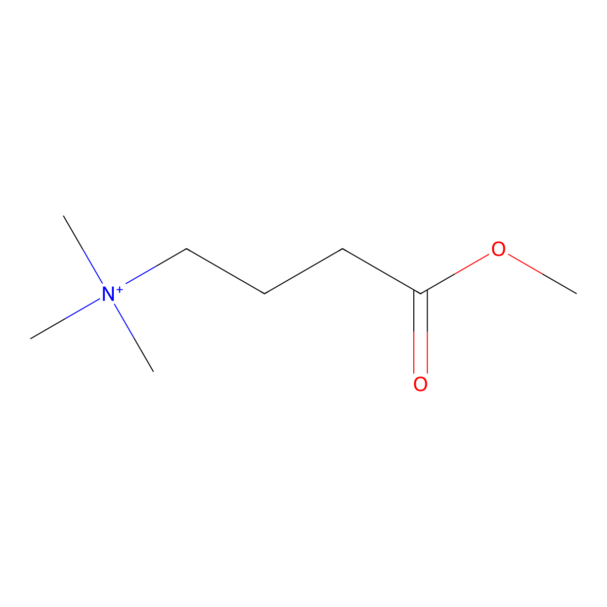 Carpronium molecular structure, CAS 13254-33-6