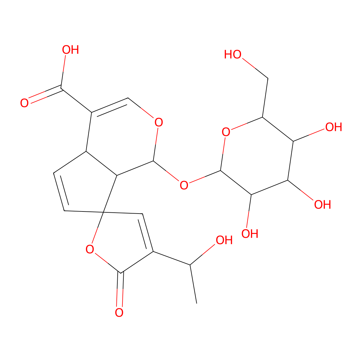 15-Demethylplumieride molecular structure, CAS 132586-69-7