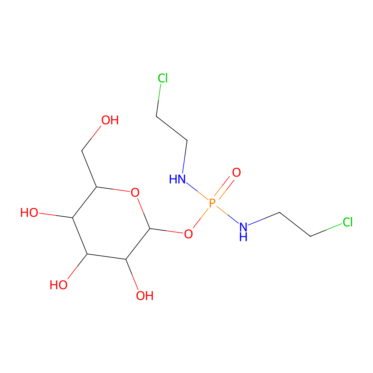 Glufosfamide molecular structure, CAS 132682-98-5