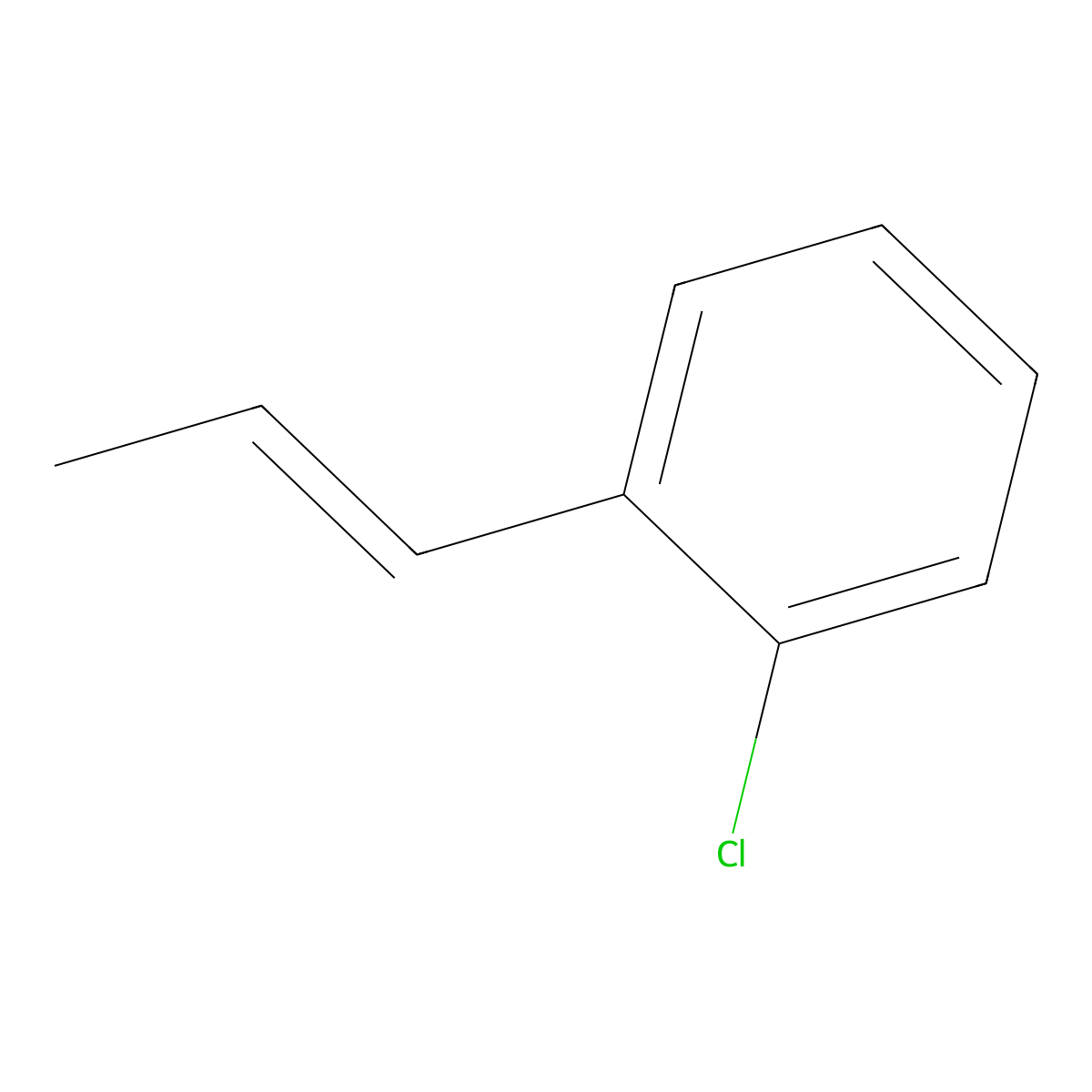 (E)-1-Chloro-2-propenylbenzene molecular structure, CAS 13271-10-8